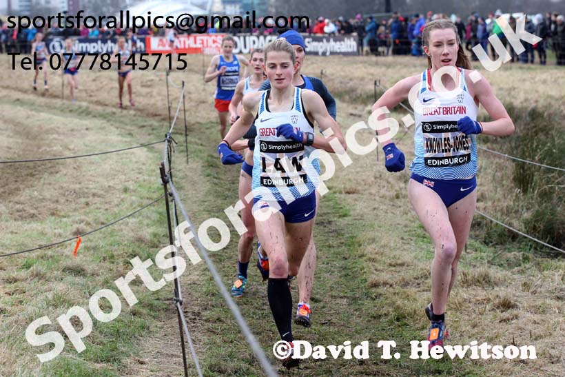 Simplyhealth Great Edinburgh XCountry women, 2018 Simplyhealth Great Edinburgh International XCountry. Photo: David T. Hewitson/Sports for All Pics